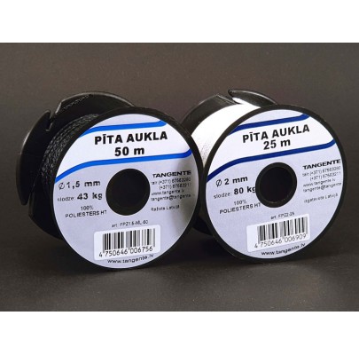 Polyester braided rope 2,0 mm 25 m