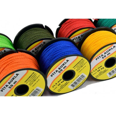 Polypropylene braided rope multicolor 2,0 mm 25 m